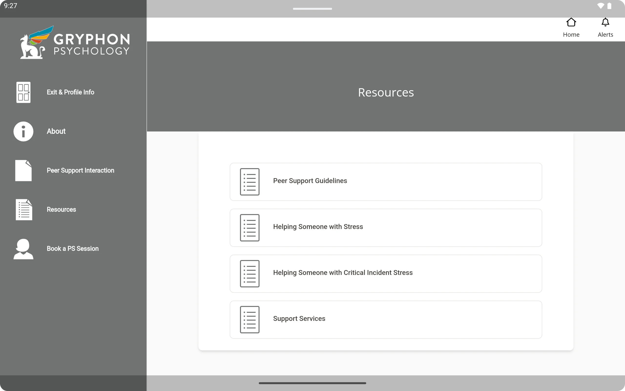 Gryphon EAP screenshot