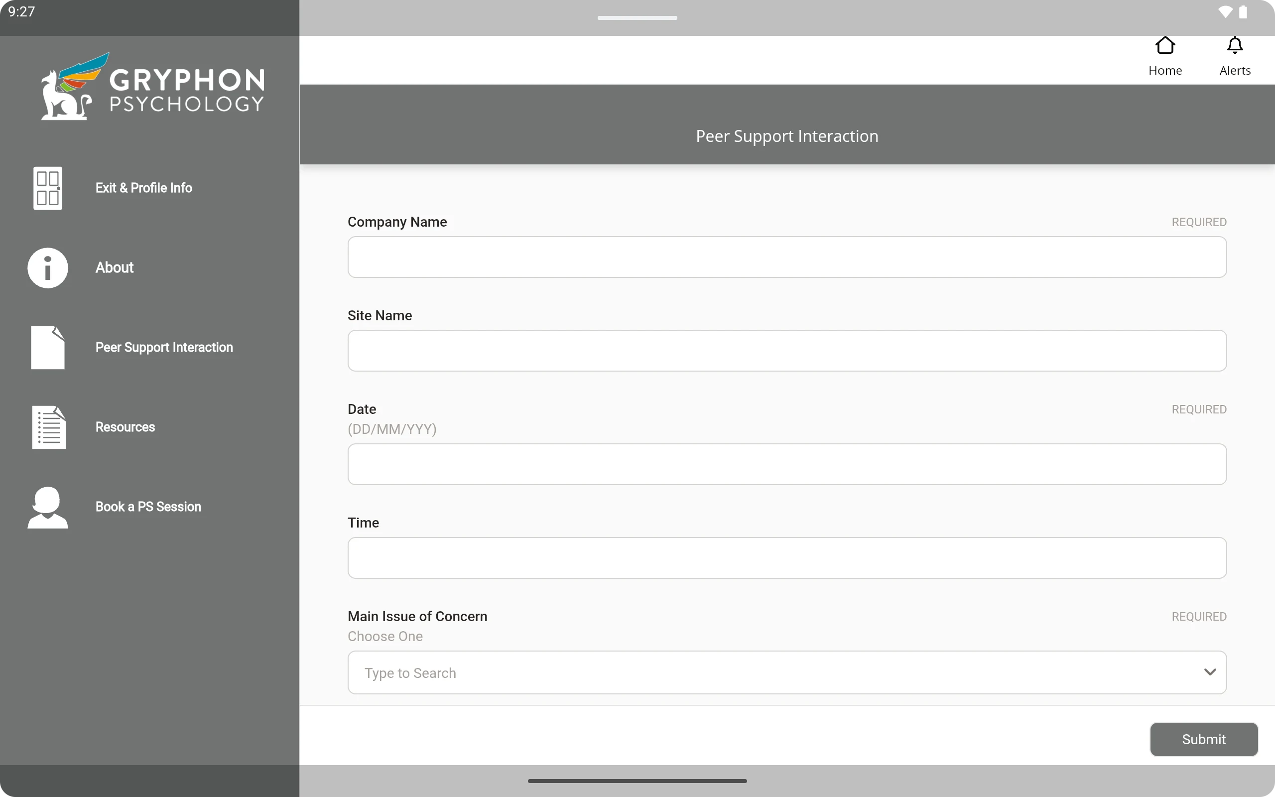 Gryphon EAP screenshot