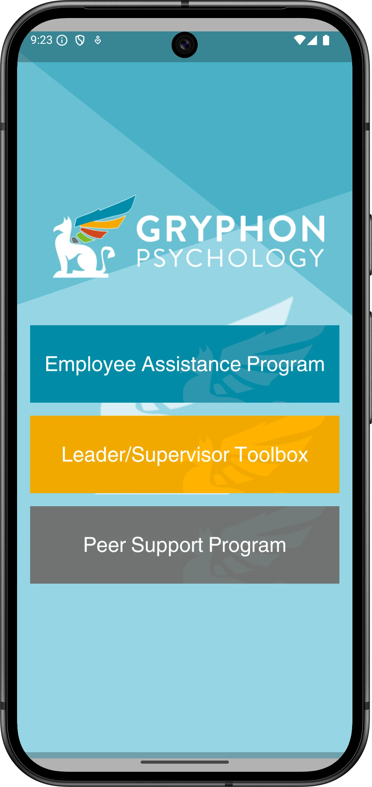 Gryphon EAP screenshot